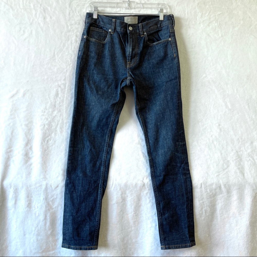 Everlane Dark Wash Jeans, Skinny Fit, Like New, 31x30